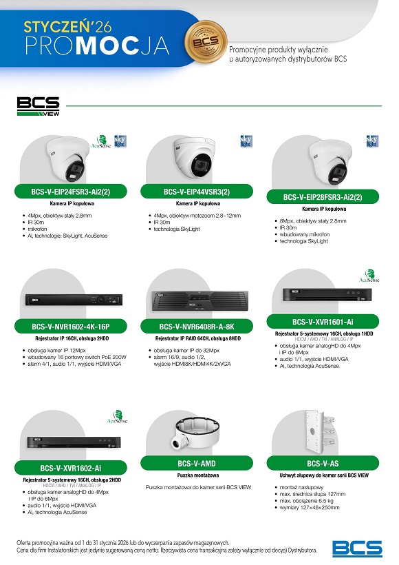 BCS promocja styczeń 2026