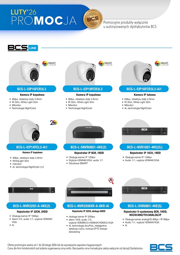 BCS promocja styczeń 2026