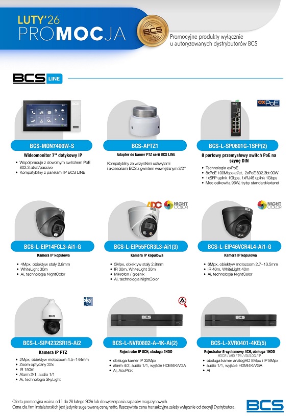 BCS promocja styczeń 2026