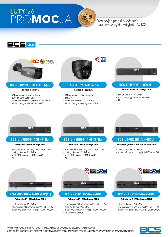BCS promocja styczeń 2026