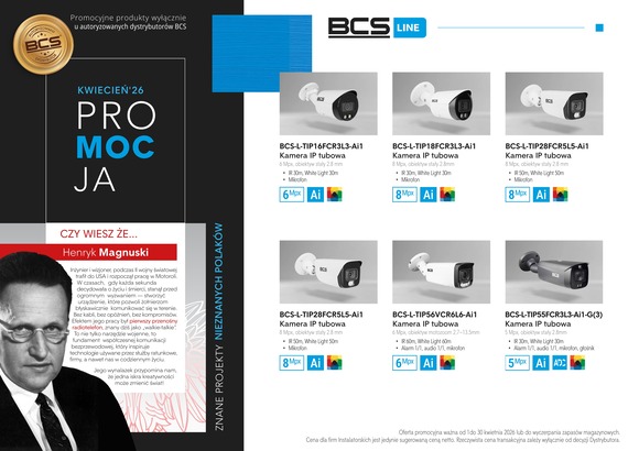 BCS promocja kwiecień 2026