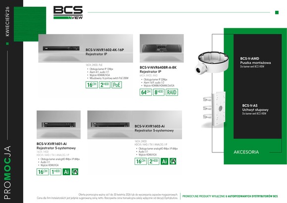BCS promocja kwiecień 2026