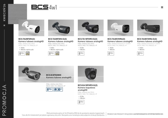 BCS promocja kwiecień 2026